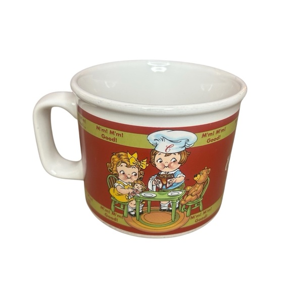 Campbells soup mug vintage red white kids - Picture 5 of 8